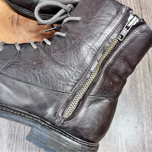 *Blackstone | MM08 Lace Up Leather Boots in Brown Size 47/13 US - Picture 15 of 16